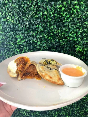 Empanadas  At Barely Vegans In New Rochelle
