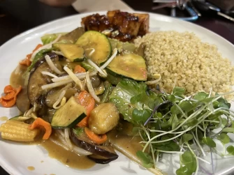 Buddha Bowl At Barely Vegans In New Rochelle