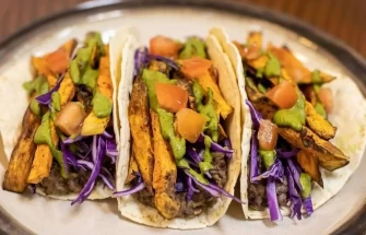 Tacos At Feel Good Smoothie Bar and Cafe