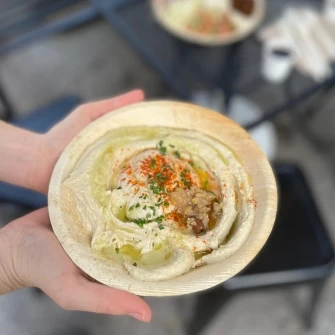 Vegan Food At Aba's Falafel In Rhinebeck