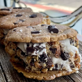 Vanilla Chipwich At Sweet Soul Bakery In St James