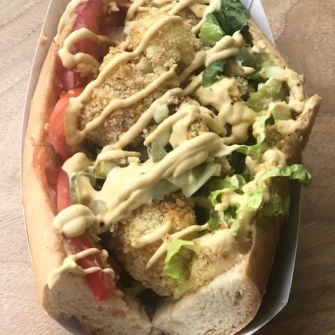 Sandwich At Sweet Soul Bakery In St James