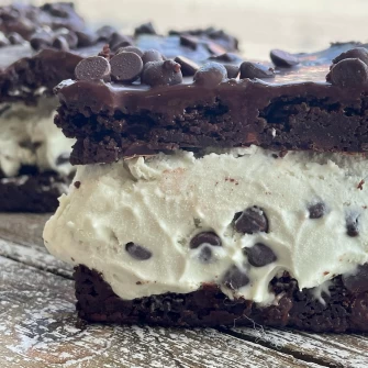 ice cream sandwiched At Sweet Soul Bakery In St James
