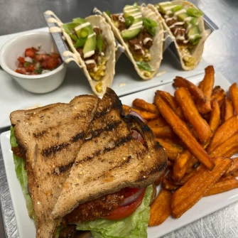 Vegan Food At LesbiVeggies In Audubon