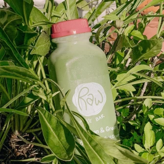 Vegan Juice At Raw Juice Bar In Orlando