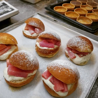 Vegan Food At Pettigrew Bakeries In  Cardiff