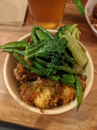 Vegan Food At The Hug and Pint In Glasgow