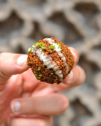 Vegan Food At Go Falafel - Charing Cross In London