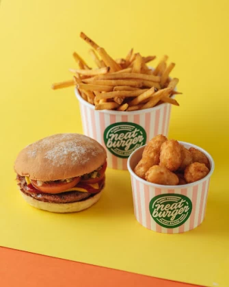 Vegan Food At Neat Burger Soho In London