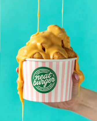 Vegan Food At Neat Burger - Victoria In London