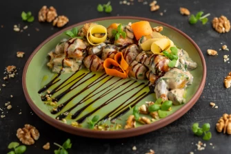 Vegan Food At Stem & Glory Broadgate In London