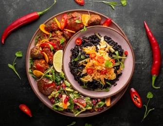 Vegan Food At Stem & Glory Broadgate In London