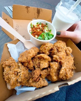 Vegan Food At Temple of Seitan In London