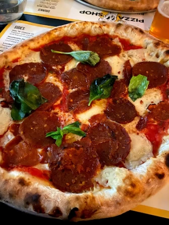 Vegan Pizza At Young Vegans Pizza Shop In London