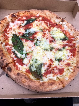 Vegan Pizza At Young Vegans Pizza Shop In London
