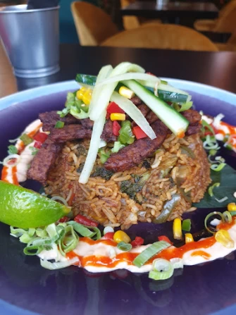 Vegan Food At Jungle Bird In Birmingham