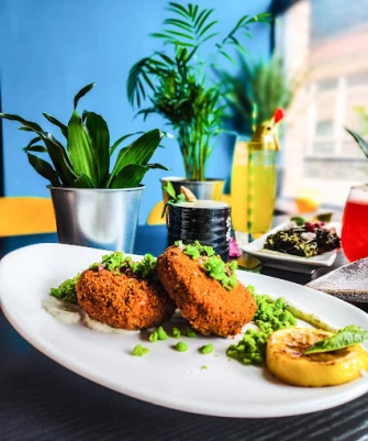 Vegan Food At Jungle Bird In Birmingham