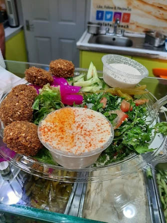 Vegan Food At Falafel Vegan Munch In Birmingham