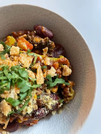 Vegan Food At Green Shoots Cafe In Cardiff