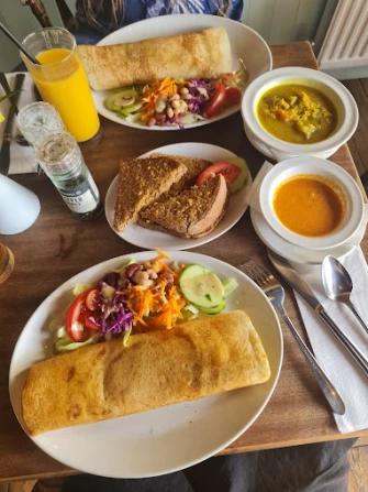 Vegan Food At Riverside Vegetaria In Kingston upon Thames