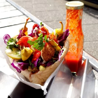 Vegan Food At Fal Falafel - Falmouth In Falmout