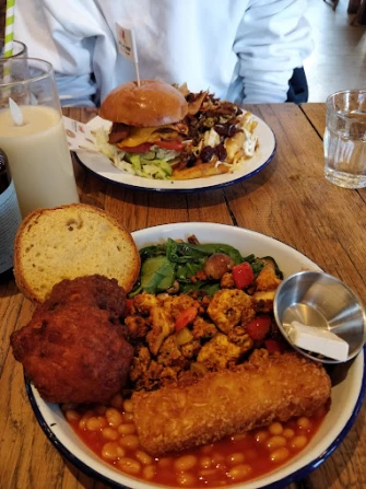 Vegan Food At Mighty Wieners In Bournemouth