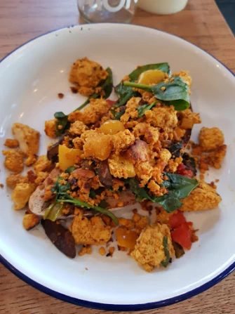 Vegan Food At Mighty Wieners In Bournemouth