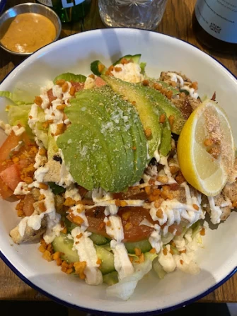 Vegan Food At Mighty Wieners In Bournemouth