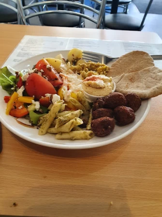 Vegetarian Food At The Blue Note Cafe In Glastonbury