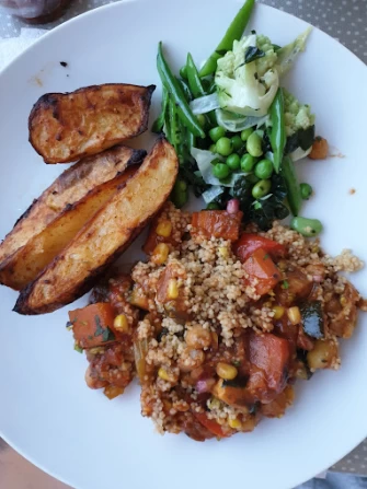 Vegetarian Food At The Bean Inn In St Ives