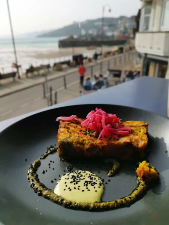 Vegetarian Food At Yallah Cafe In St Ives