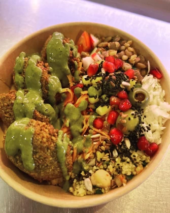 Vegan Food At Jack the Falafel In Bristol