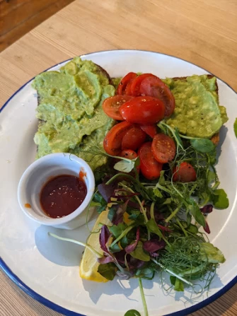 Vegan Food At Harbour House Cafe In Kingsbridge
