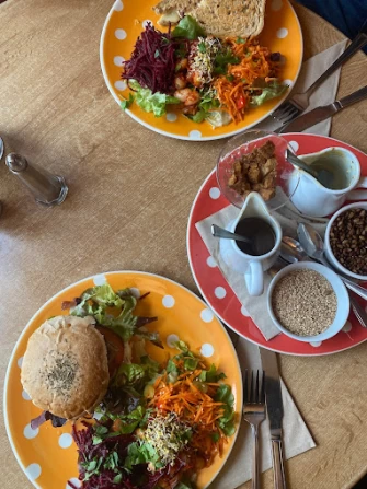 Vegetarian Food At Toucan Wholefoods Shop & Cafe In Minehead