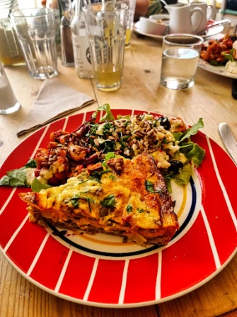 Vegetarian Food At Toucan Wholefoods Shop & Cafe In Minehead