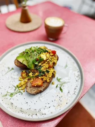 Vegan Food At Sacred Grounds In Exeter