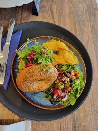 Vegetarian Food At The Chakra Lounge, Bakewell In Bakewell