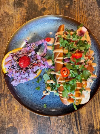 Vegetarian Food At The Chakra Lounge, Bakewell In Bakewell