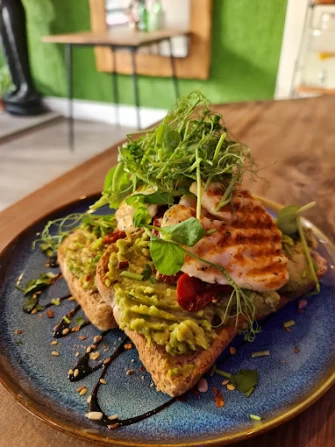 Vegetarian Food At The Chakra Lounge, Bakewell In Bakewell