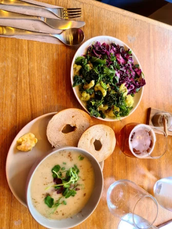 Vegetarian Food At The Blonde Beet In Stamford