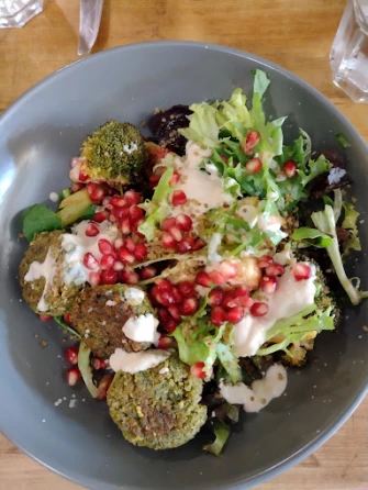 Vegan Food At Green Earth Café In Bedford
