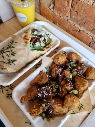 Vegan Food At Bamboo Street Food Ltd In Leicester