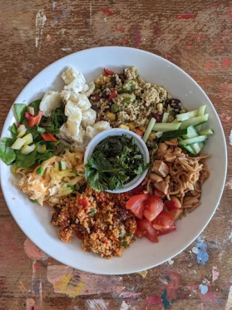 Vegan Food At FRONT Community Hub In Charlton Kings