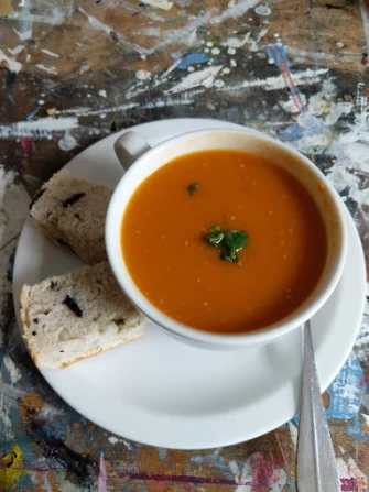 Vegan Food At FRONT Community Hub In Charlton Kings