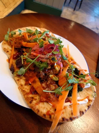 Vegan Food At The Golden Fleece In Nottingham