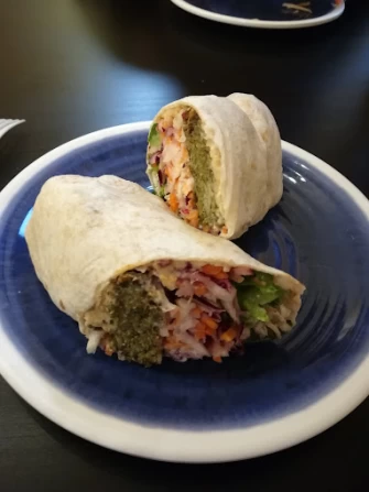 Vegan Food At Moorish Falafel Bar In Norwich