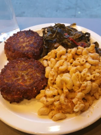 Vegan Food At The Land of Kush In Baltimore