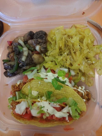 Vegan Food At NuVegan Cafe - College Park In College Park