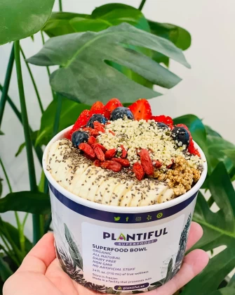 Vegan Food At Plantiful Superfoods In Seattle