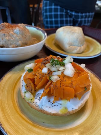 Vegan Food At The Park Side Cafe In olympia